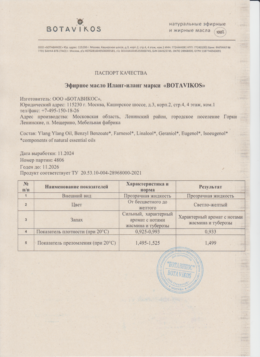 Паспорт №112024